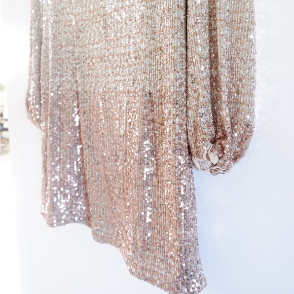 BHLDN CARYS SEQUIN DRESS - Picture 2 of 6